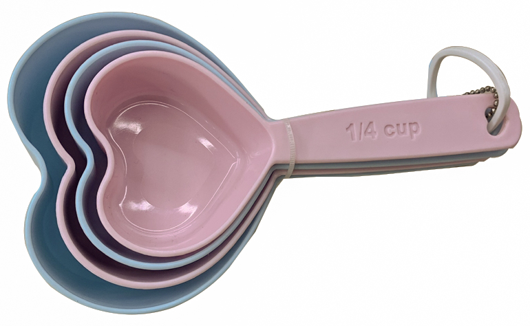 SET MEDICION DISENO CORAZON 4PZS 1HM5-21