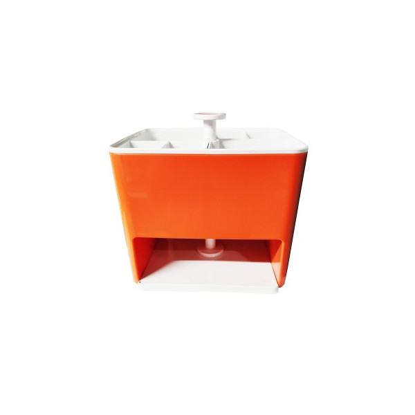 PORTA VASOS &amp; CUCHARAS EATPOP NARANJA M6148AR