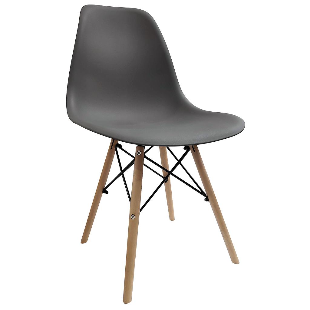 SILLA AMES GRIS OSCURO XYDC-264GO (53 x 42 x 80cm)