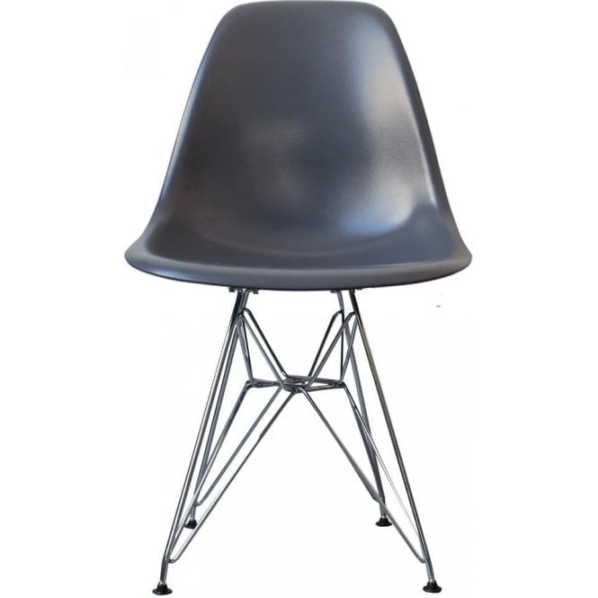 SILLA CHARLOTTE GRIS OSCURO WW031/90104 (42cm)