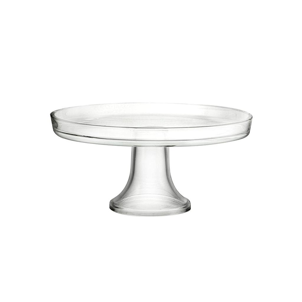 BANDEJA PALLADIO VIDRIO CON PIE 13285446 (27cm)