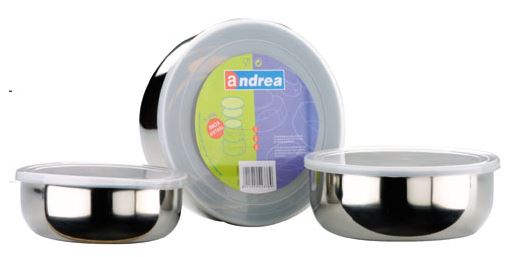 SET DE BOWL INOX. 3PZS IB 712000  (14 - 16 - 18cm)