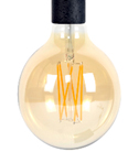 FOCO LED TIPO GLOBO 6W LUZ CALIDA E27 G125