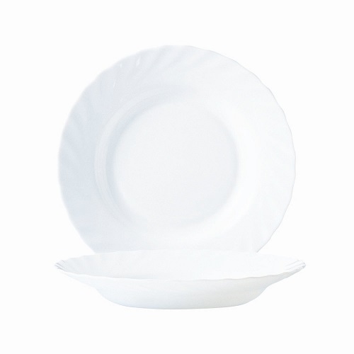 PLATO HONDO TRIANON BLANCO H4123 (22.5cm)