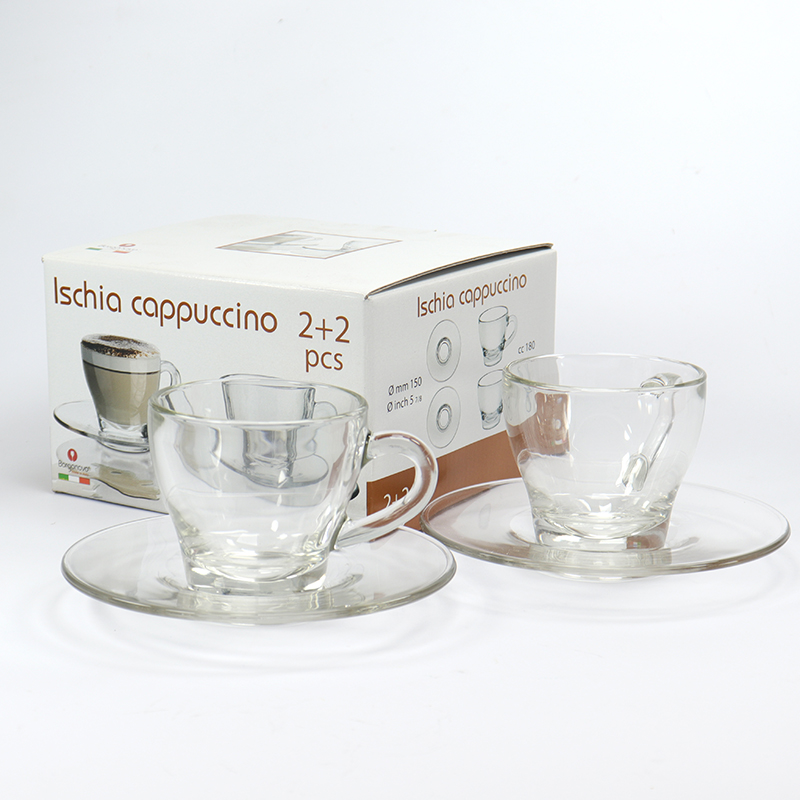 SET TAZAS CAPUCCINO ISCHIA 4PZS 13220445