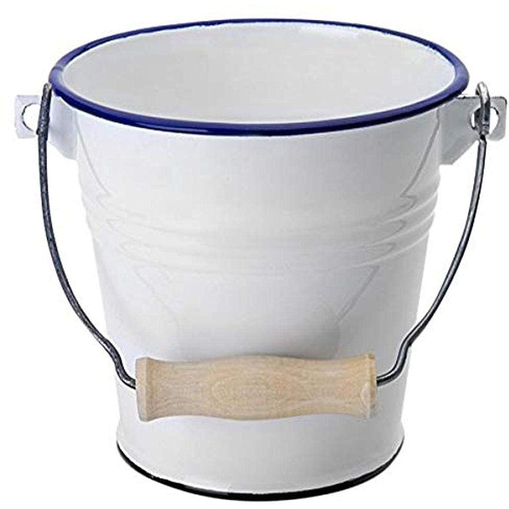 BALDE HIERRO ENLOZADO BLANCO IB 903314 (14cm)