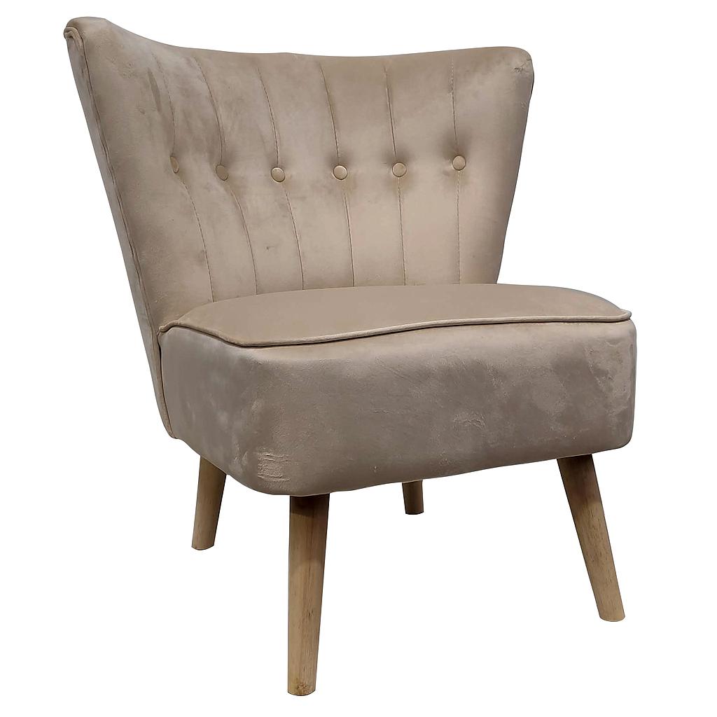 POLTRONA AMSTERDAM BEIGE AC068/H1522-4 (83 x 73 x 71cm)
