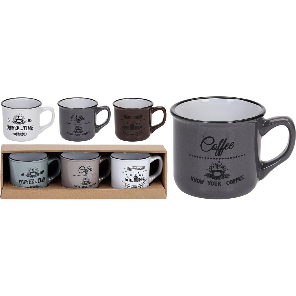 SET JARRITAS MUG 3PZS Q80000010 (100ml) 