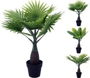 PLANTA ARTIFICIAL PALMERA CON MACETA 318000020 (40cm)
