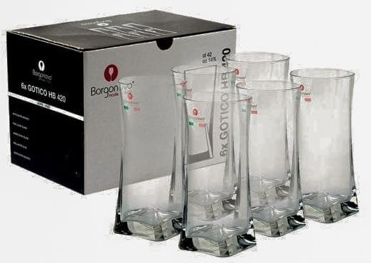 SET VASOS GOTICO 6PZS 11001942 (420ml)