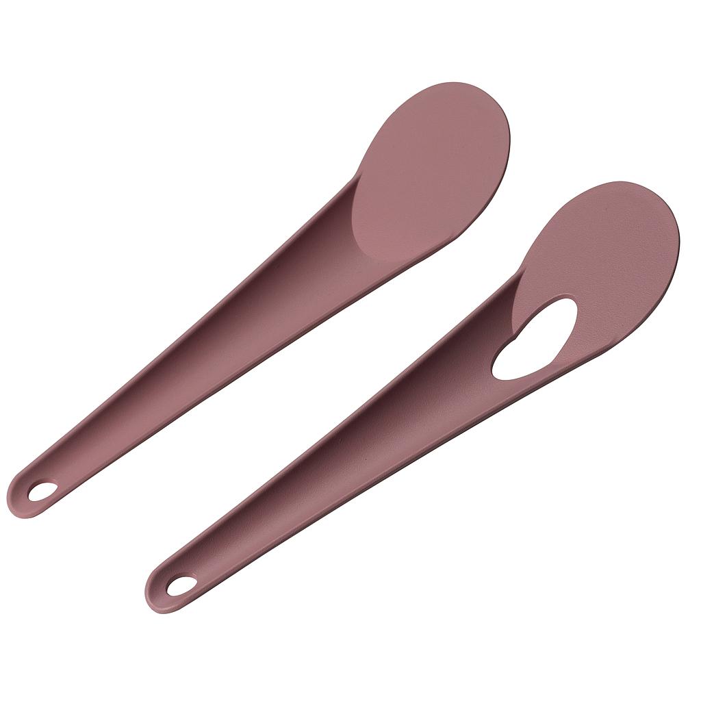 SET CUCHARONES ENSALADA REAMO ROSADO R5550RS (28.5 x 6.7 x 4cm)