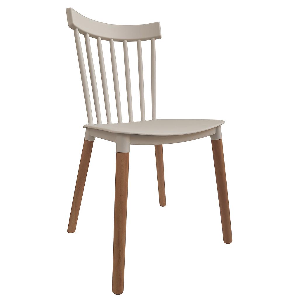 SILLA ZAMBIA BLANCO A-54/BL