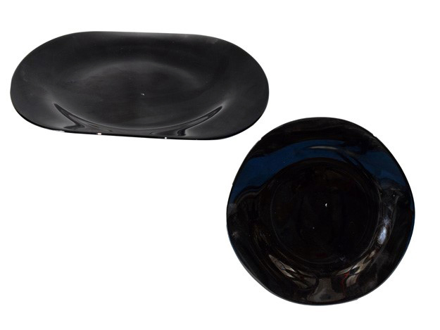 PLATO TENDIDO OPAL NEGRO 624642 (26 x 26 x 2cm)