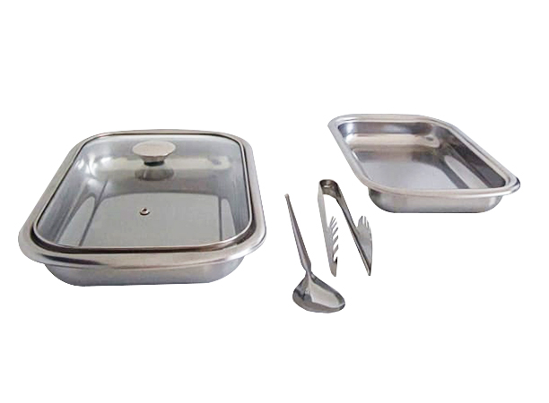 SET FUENTES TAPA Y ACCESORIOS ACERO INOX. 5PZS 22470419