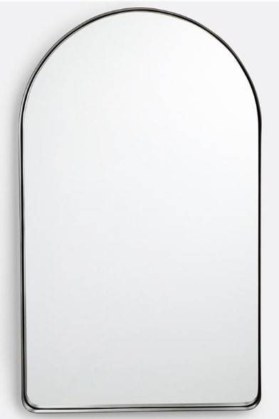 ESPEJO MOD. ARCO MARCO DE ALUMINIO NEGRO LWM0940-7-B-NG (50 x 70cm)