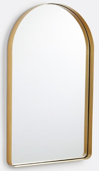 ESPEJO MOD. ARCO MARCO DE ALUMINIO DORADO LWM0940-7-B-DR (50 x 70cm)