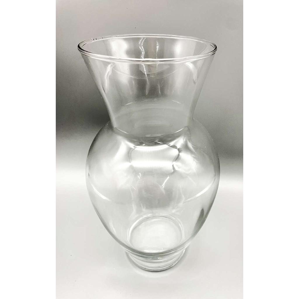 FLORERO DE VIDRIO REDONDO EN CAJA F22072 (30cm)