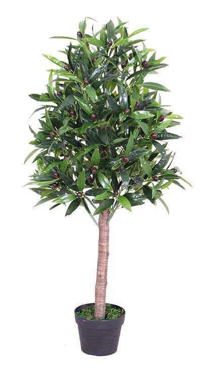 PLANTA ARTIFICIAL OLIVO CON MACETA F23284 (120cm)