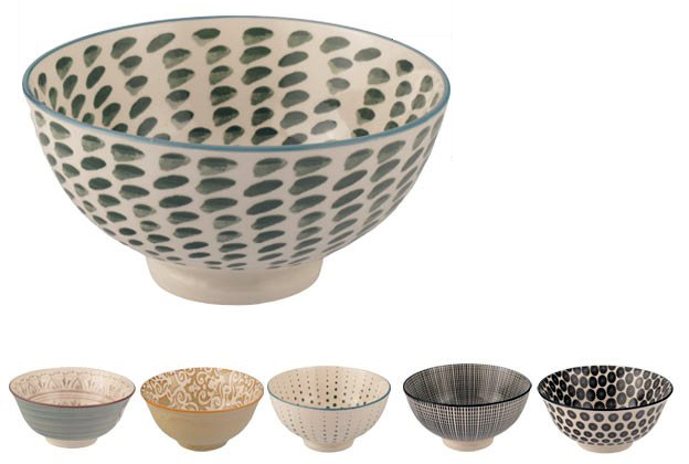BOWL CERAMICA VARIOS DISENOS 540143 / HS1637 (15.5 x 15.5 x 7.5cm)