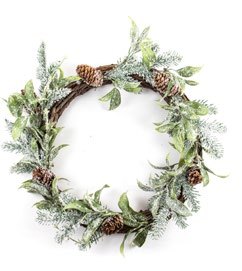 CORONA NAVIDEÑA 065-0146 (40cm)