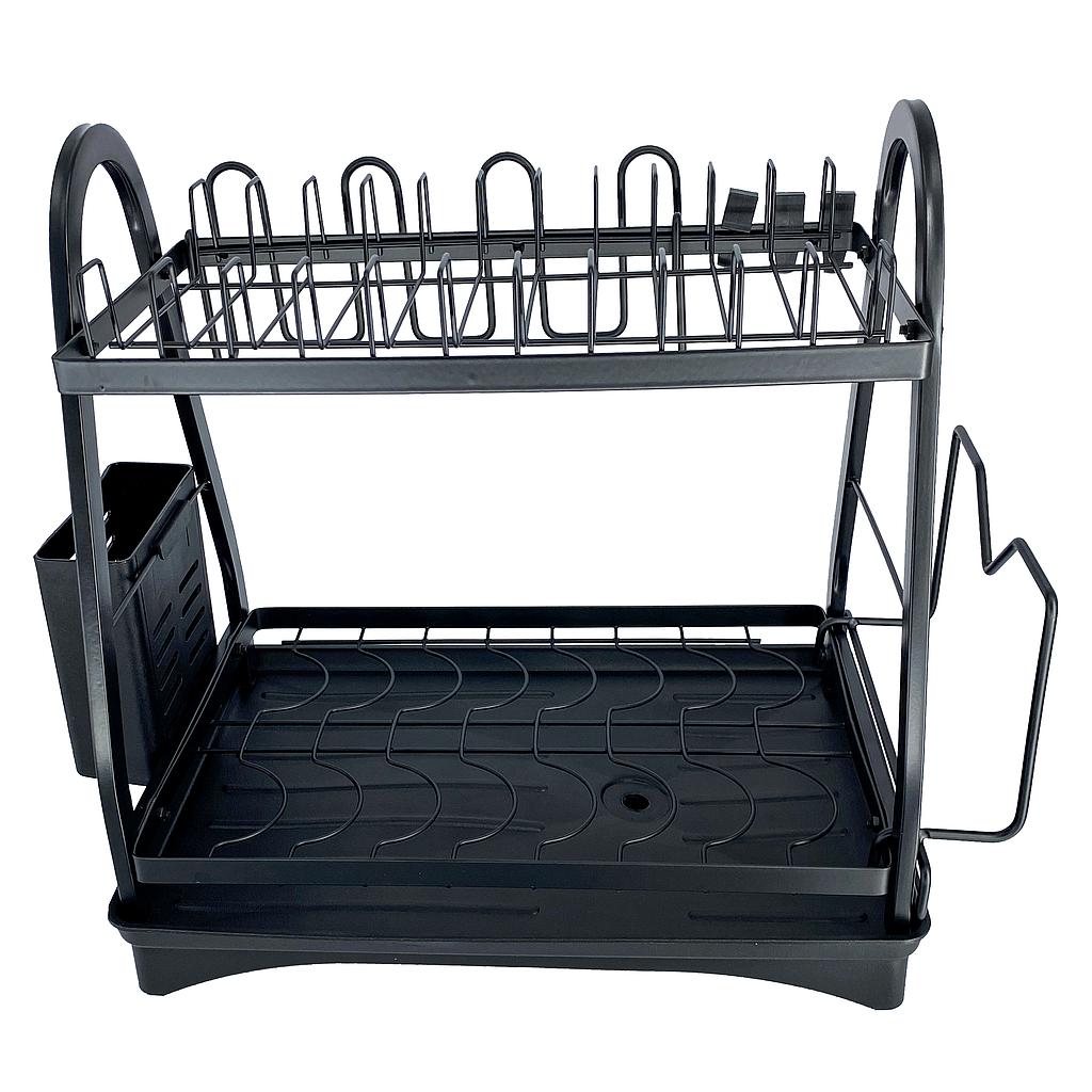 ESCURRIDOR DE PLATOS METALICO 4HM20-4 (44 x 24.5 x 36cm)