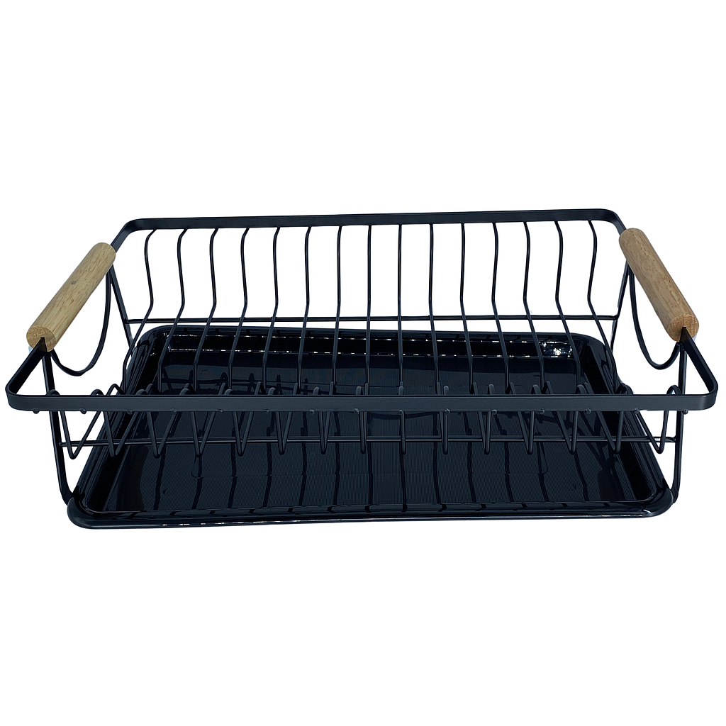 ESCURRIDOR DE PLATOS METALICO 4HM20-5 (42 x 30 x 13cm)