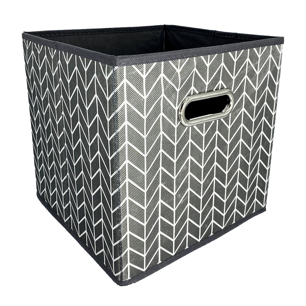 CAJA ORGANIZADORA TELA 4HM25-2 (27 x 27 x 27cm)