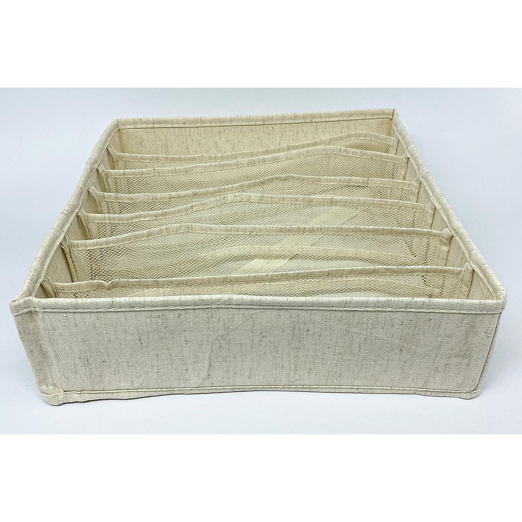CAJA ORGANIZADORA TELA 4HM25-5 (33 x 33 x 10cm)