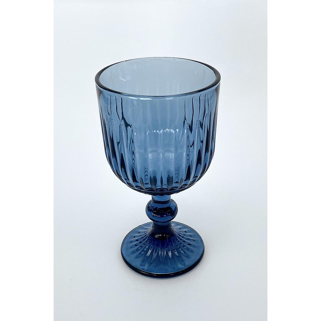 COPA VIDRIO PRENSADO AZUL 4HM26-5