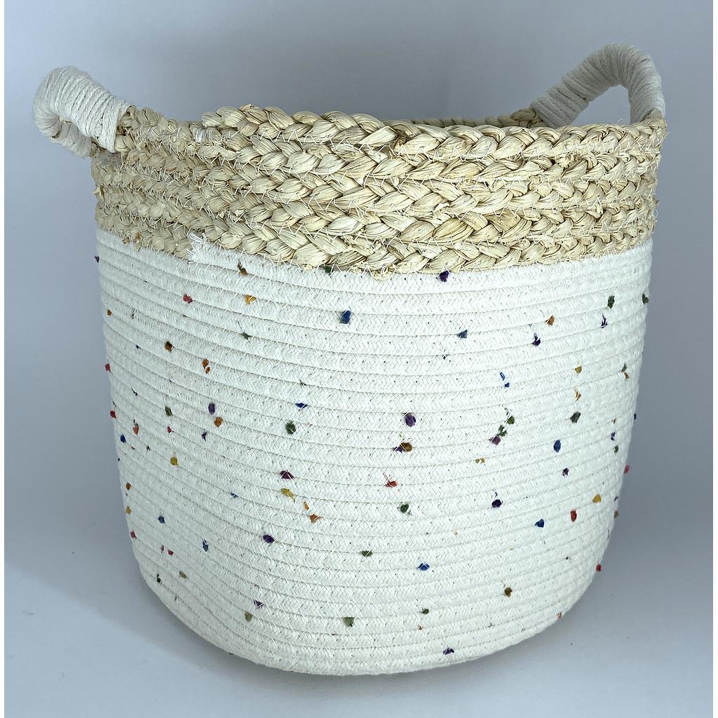 CESTA MULTIUSO FIBRAS NATURAL GRANDE 4HM30-8A