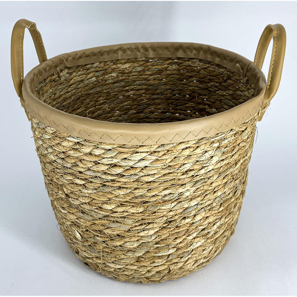 CESTA MULTIUSO FIBRAS NATURAL GRANDE 4HM30-10A
