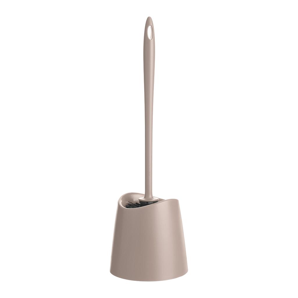 ESCOBA DE BANO TAUPE 4431415 (12 x 12 x 38cm)