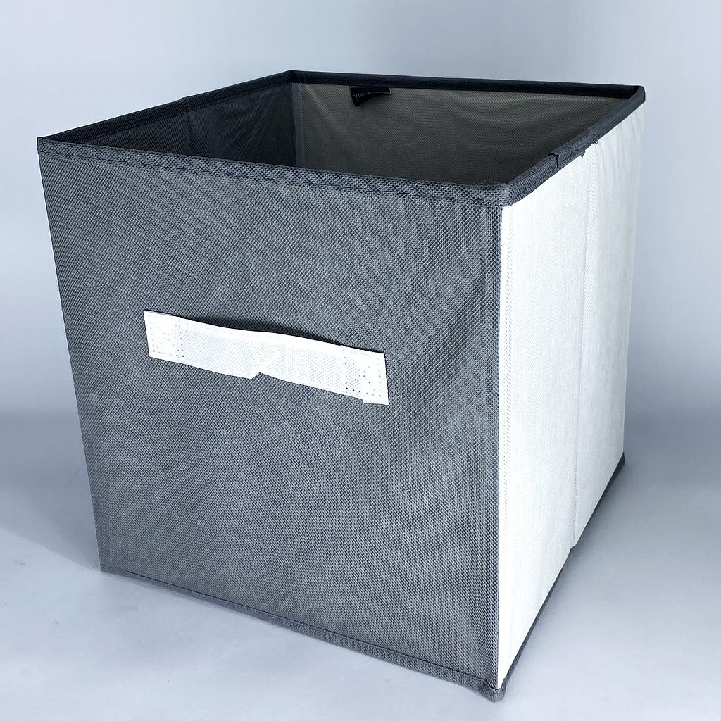 CAJA ORGANIZADORA TELA NEGRO 4HM25-10N (27 x 27 x 27cm)