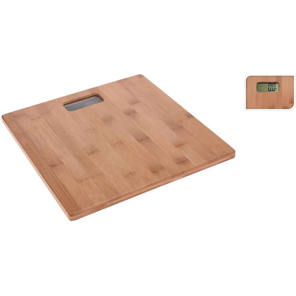 BASCULA PERSONAL DISEÑO BAMBOO YM3000030 (30 x 30cm)