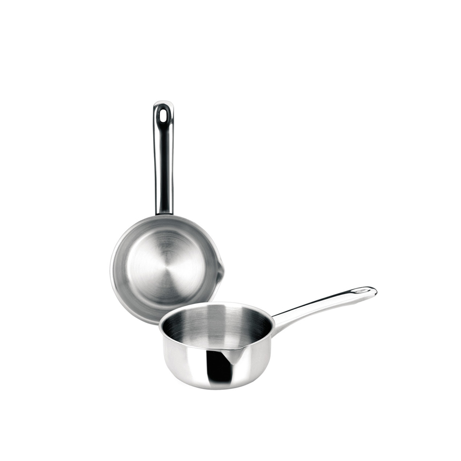 CACEROLA INOX. PRISMA CON MANGO IB 665314 (14cm)
