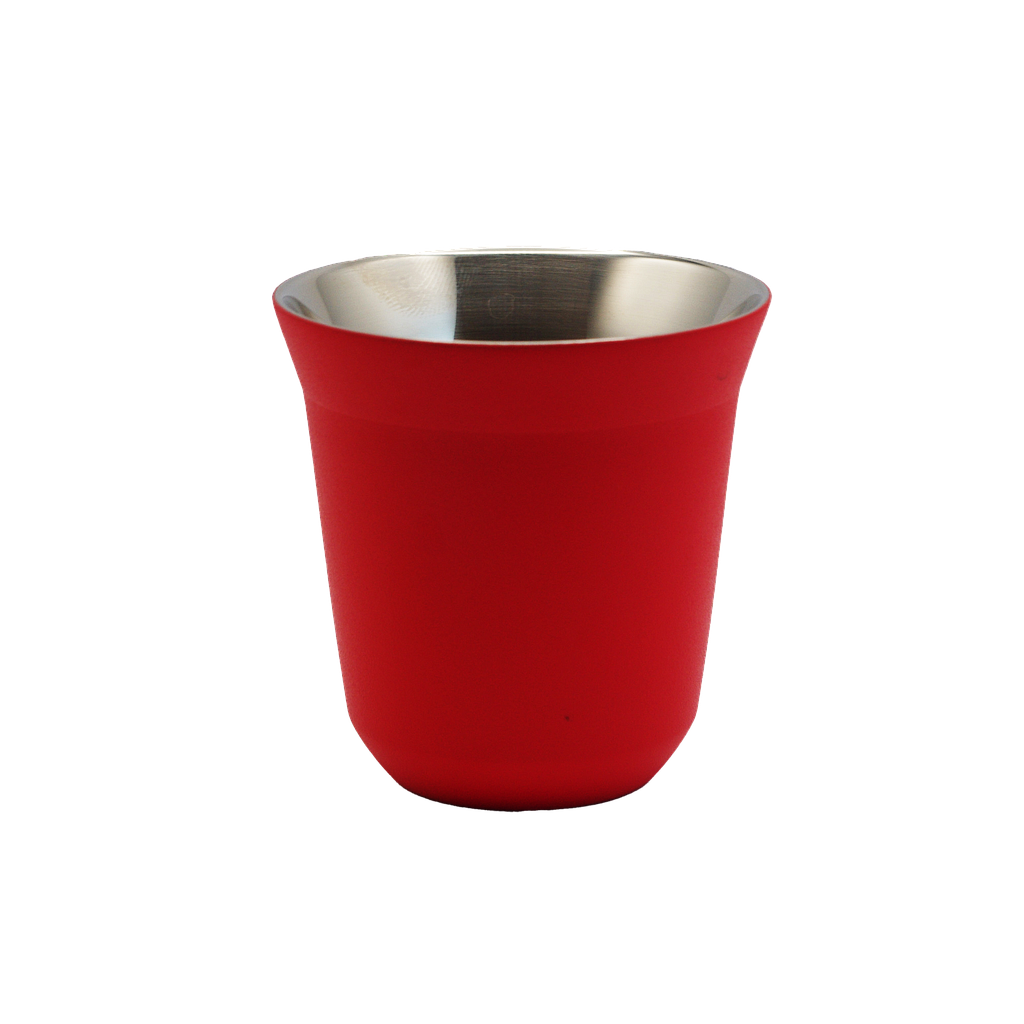 VASO DOBLE PARED ROJO - ACERO INOXIDABLE 7862140130091 (80ml)