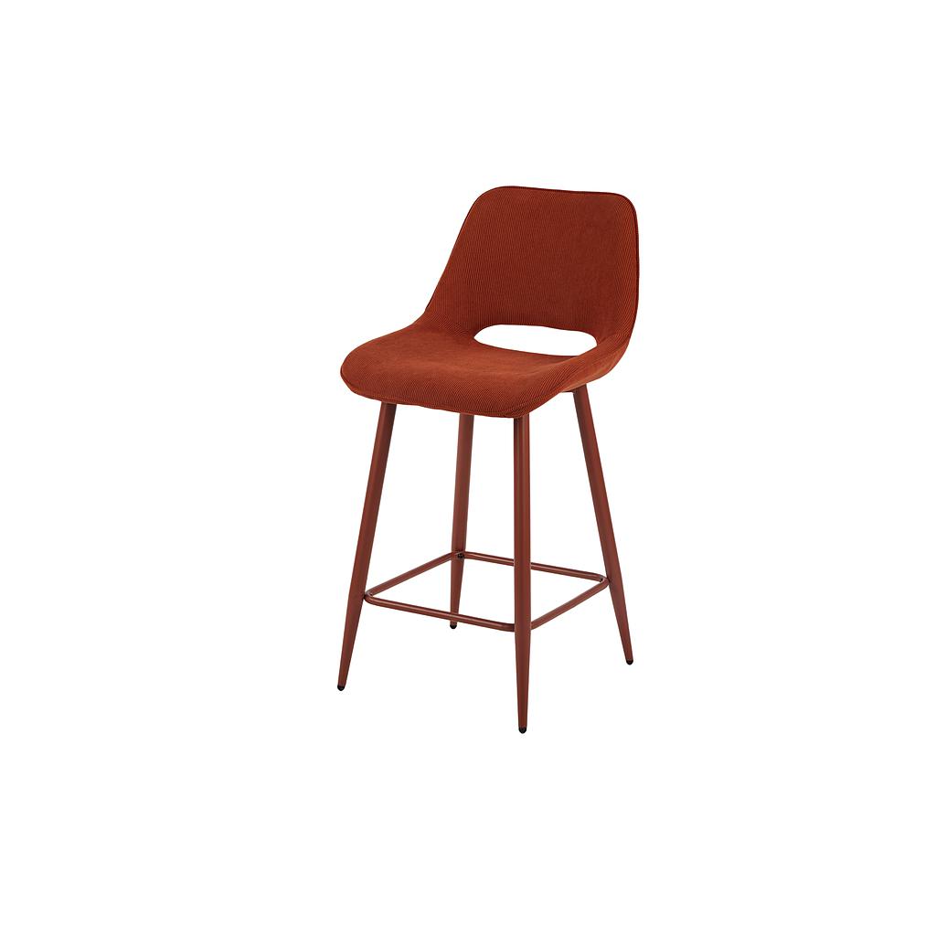 TABURETE PANA MAGDA NARANJA PATAS ARENA NARANJA MBar7160A-8 (50 x 61.5 x 103 x 65cm)