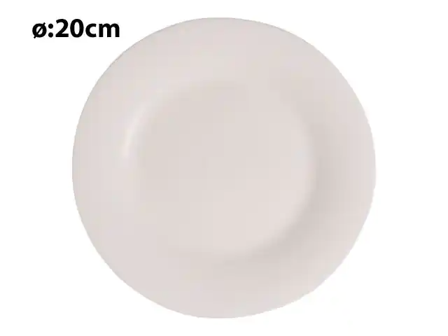 PLATO TENDIDO OPAL BLANCO 492540 / LP80GOLD (20cm)