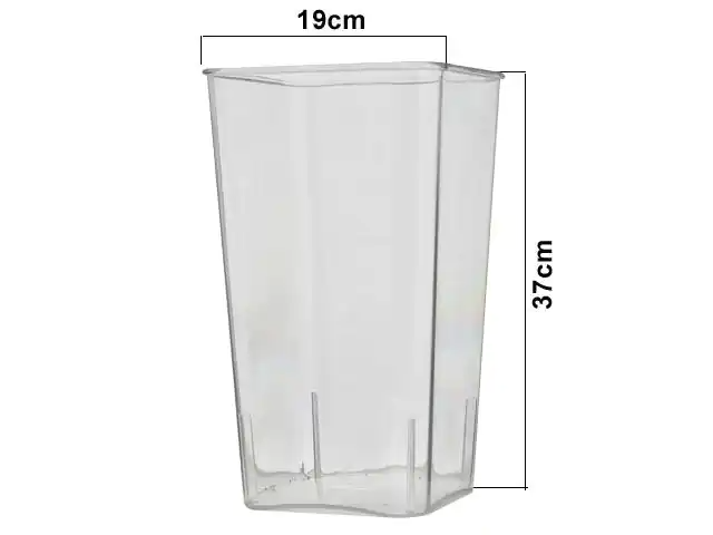 FLORERO CUADRADO 772299 / ES27884 (19 x 37cm)