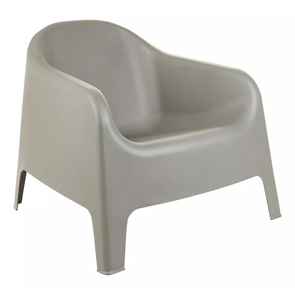 POLTRONA OSLO GRIS CLARO XRB-102-A-GC (76 x 74 x 71 x 37cm)