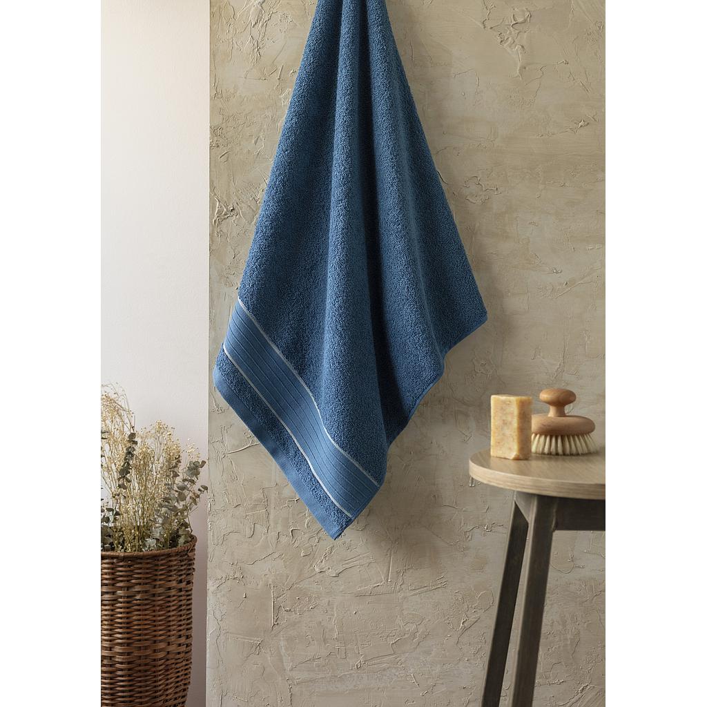 TOALLA MURANO AZUL FT-457-44490 (140 x 70cm / 100% ALGODON / 400gr)