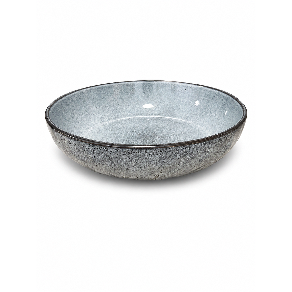 BOWL DUBAI GRIS OSCURO BRILLANTE 40034 (20 x 5cm)