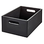 ORGANIZADOR MULTIUSO MADERA NEGRO INTER 0545C (25 x 38 x 15cm)