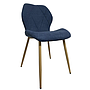 SILLA BALTIMORE MICROFIBRA AZUL MARINO GDC1256A-14B