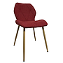 SILLA BALTIMORE MICROFIBRA ROJO GDC1256A-16B