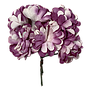 FLORES FIESTA COMBINADA LILA BLANCO 6PZS 50070-C13